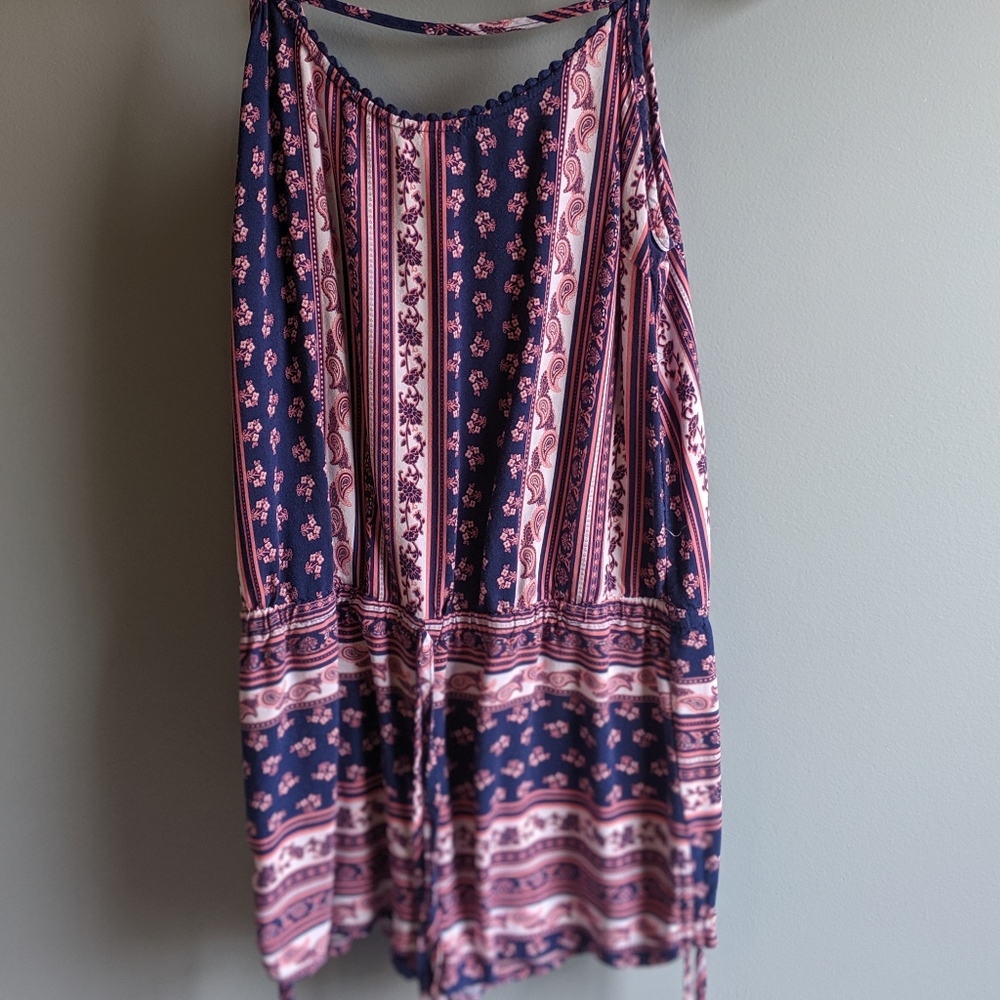 Derek Heart Sleeveless Romper